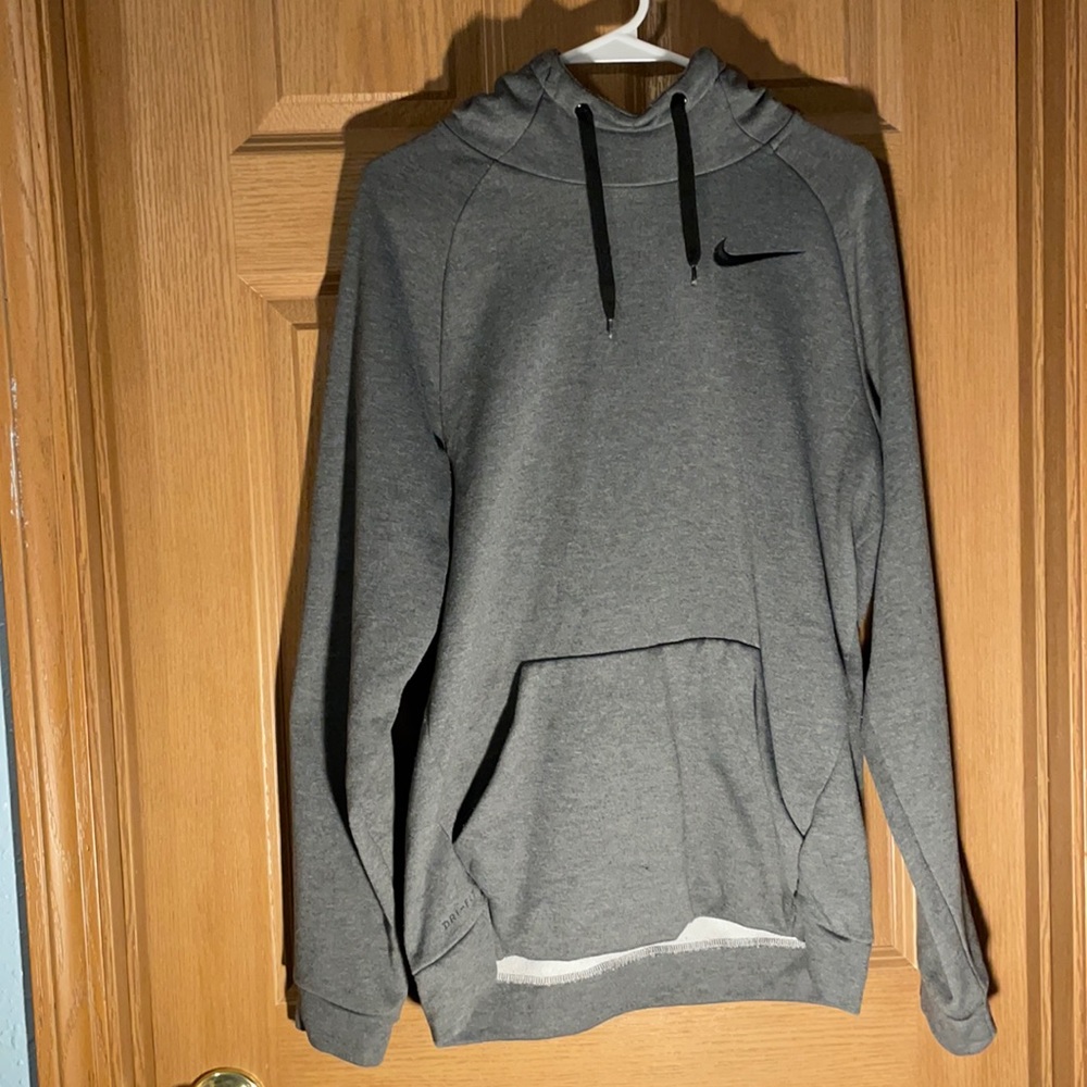 Grey Nike sweatshirt